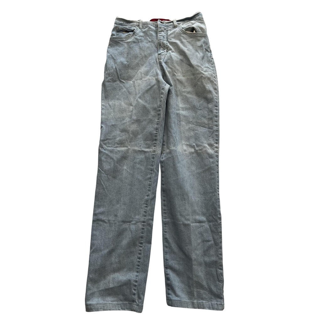 Gloria Vanderbilt Jeans Womens 6 Light‎ Wash Blue Denim Stretch Straight Leg